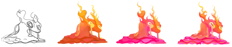 Illustration for article titled Slimy Slugma! Â Pokemon One a Day, Series 2!